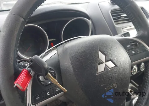 2015 Mitsubishi Outlander Sport Es z USA, uszkodzony, nr VIN 4A4AP3AU8FE050006